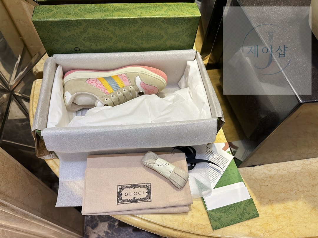 구찌 GG 모티브 스크리너 스니커즈 “35SIZE – 40SIZE” - 상세 이미지