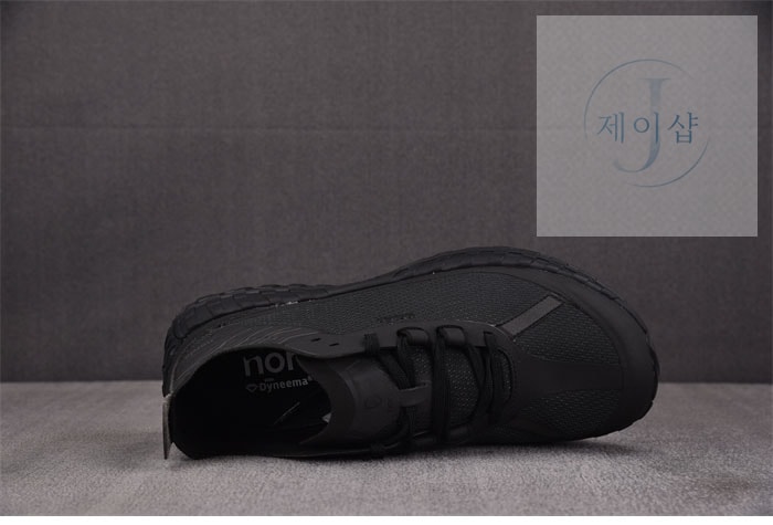 노다 001 스니커즈 블랙 Anti Slip Wear Resistant - 상세 이미지
