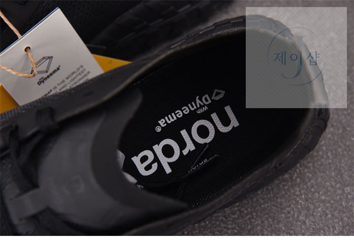 노다 001 스니커즈 블랙 Anti Slip Wear Resistant - 상세 이미지