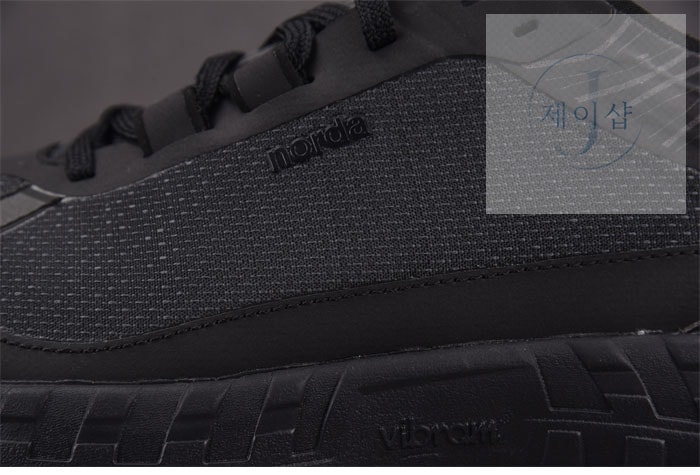 노다 001 스니커즈 블랙 Anti Slip Wear Resistant - 상세 이미지