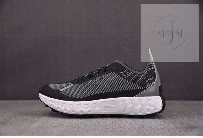 노다 001 스니커즈 블랙/그레이 Anti Slip Wear Resistant - 상세 이미지