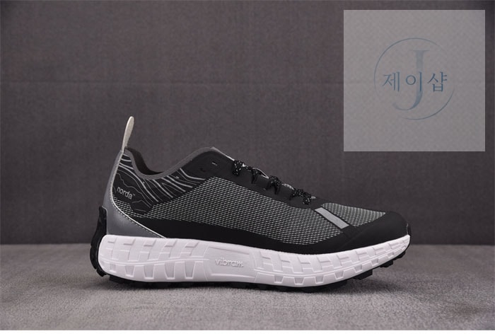 노다 001 스니커즈 블랙/그레이 Anti Slip Wear Resistant - 상세 이미지
