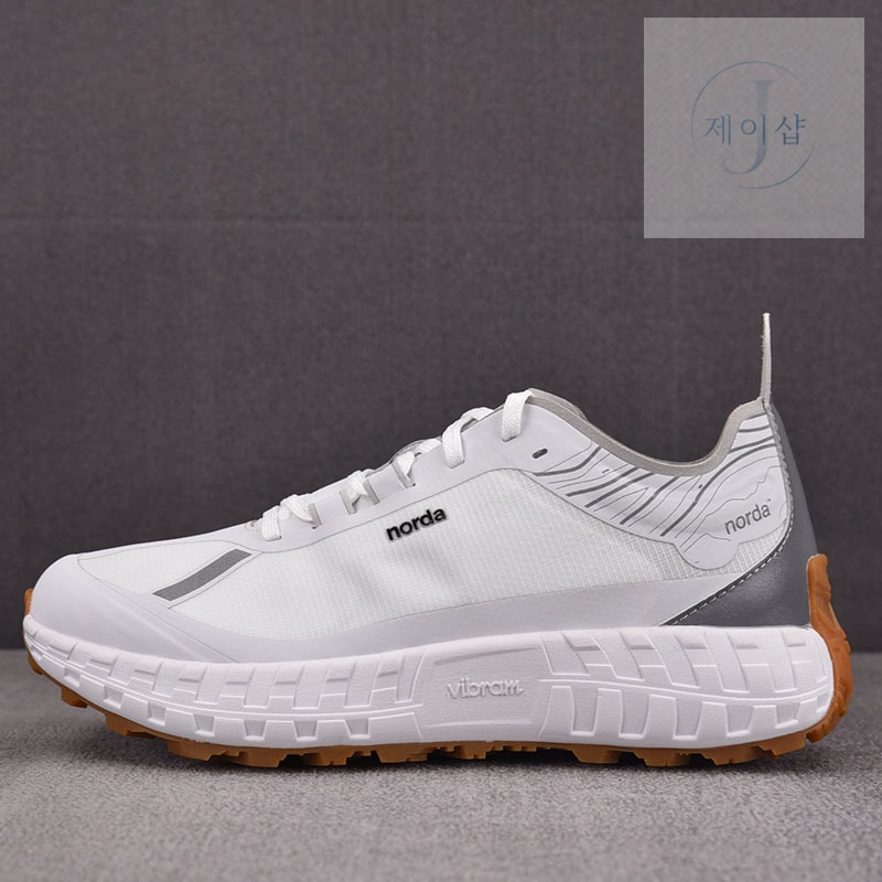 노다 001 스니커즈 화이트 Anti Slip Wear Resistant