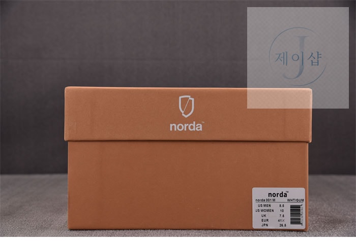 노다 001 스니커즈 화이트 Anti Slip Wear Resistant - 상세 이미지