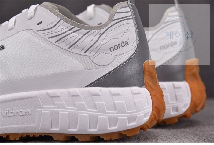 노다 001 스니커즈 화이트 Anti Slip Wear Resistant - 상세 이미지