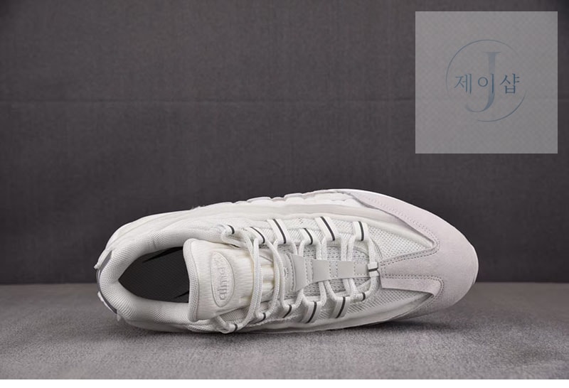 나이키 x 꼼데가르송 에어맥스 95 화이트 CU8406-100 - 상세 이미지