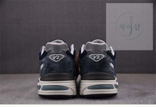 뉴발란스 991v2 다크네이비 U991NV2 - 상세 이미지