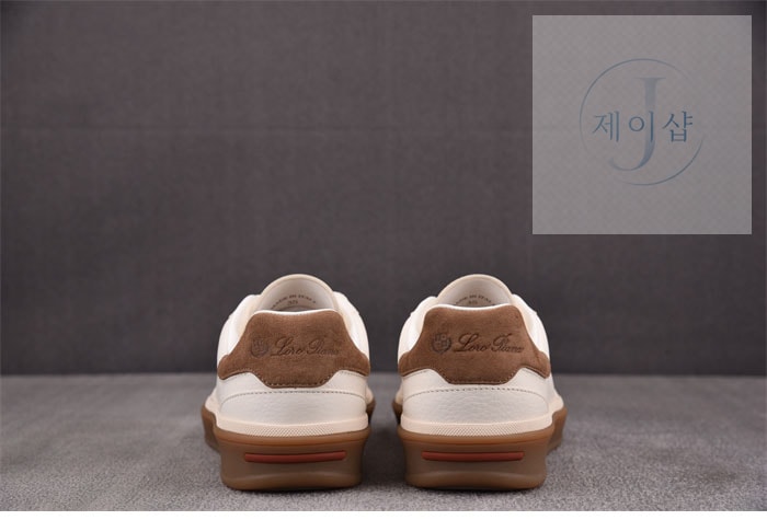 로로피아나 로우 사슴가죽 테니스 워크 슈즈 - 상세 이미지