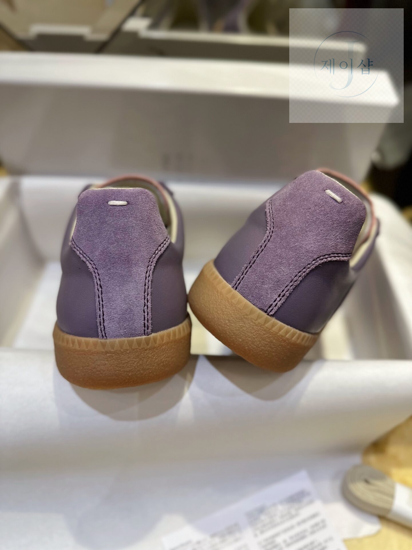 마르지엘라 레플리카 로우탑 라일락 스니커즈 “35SIZE – 40SIZE” - 상세 이미지