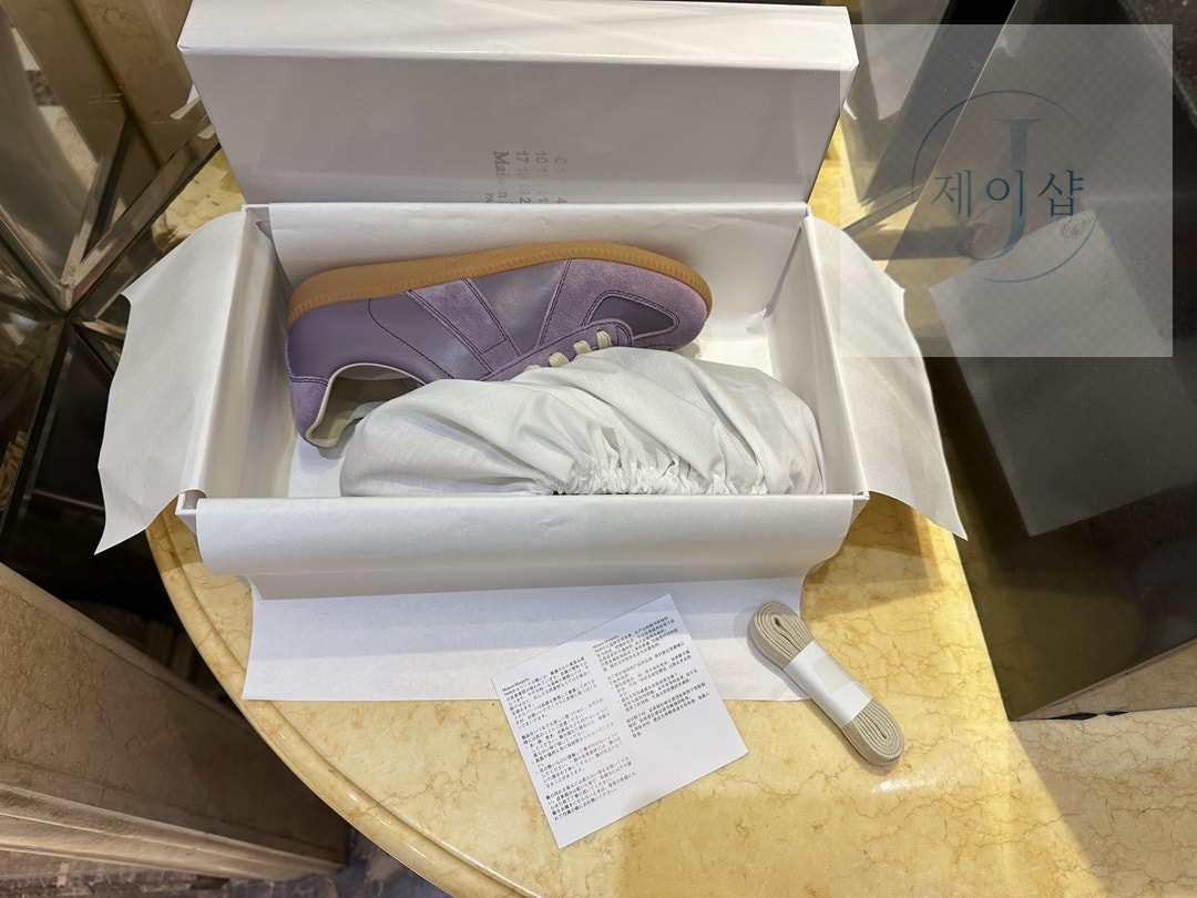 마르지엘라 레플리카 로우탑 라일락 스니커즈 “35SIZE – 40SIZE” - 상세 이미지