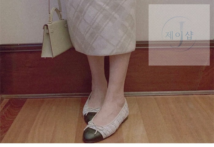 샤넬 22P 발레리나 플랫 (TJ공장) - 상세 이미지