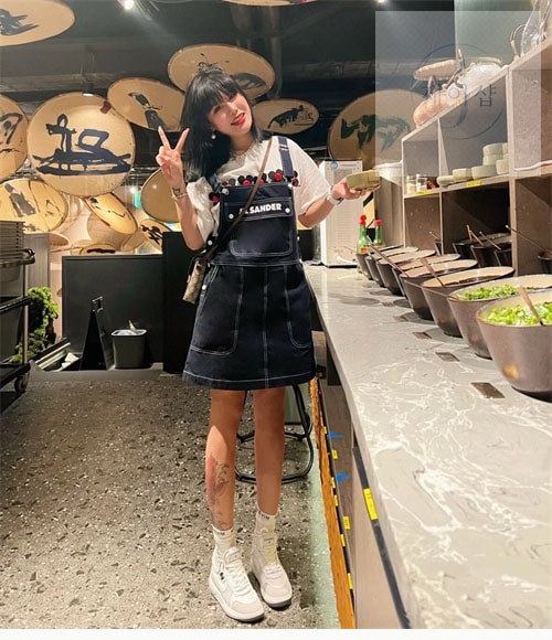 샤넬 22p CC 메쉬 패브릭 레더 스니커즈 - 상세 이미지