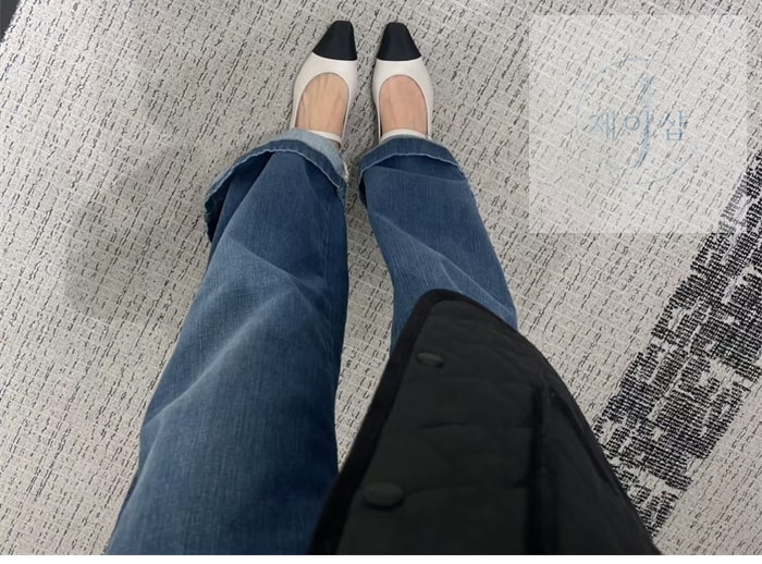 샤넬 24P CC로고 메인제인 슈즈