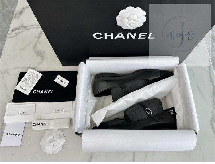 샤넬 24P CC로고 메인제인 슈즈
