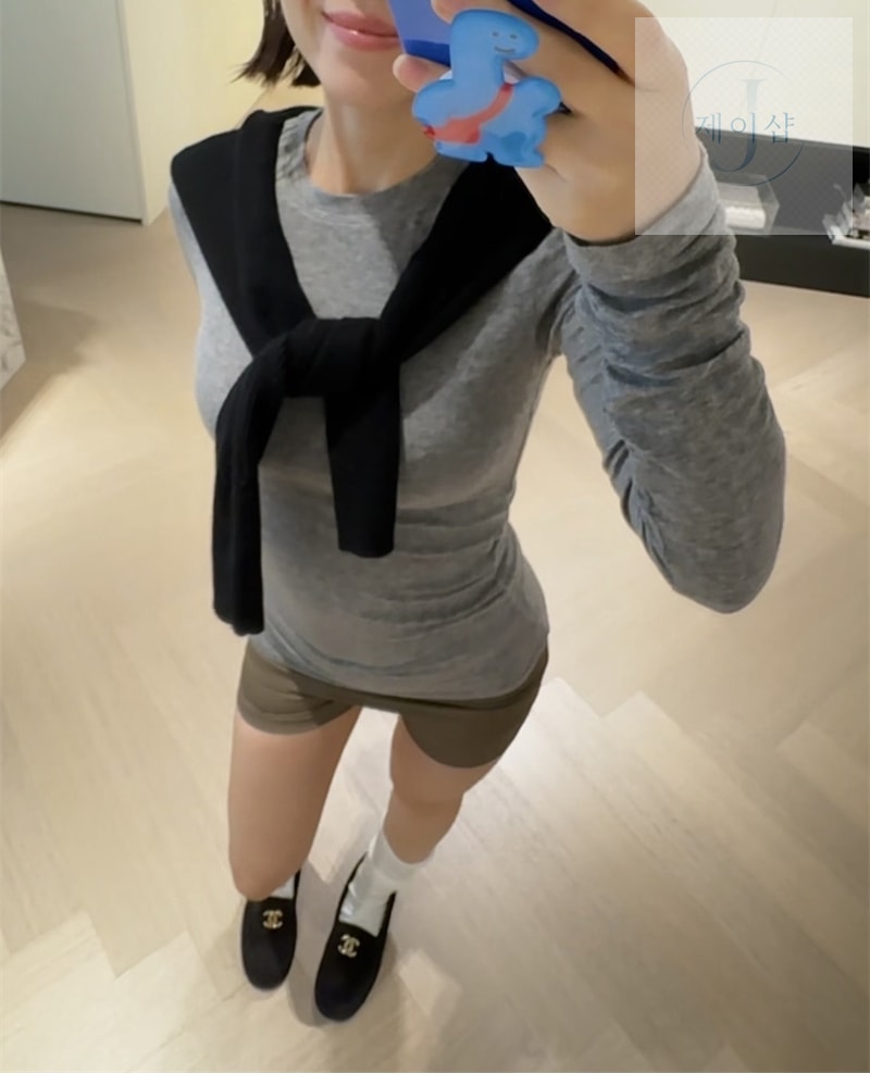 샤넬 25K 스웨이드 시어링 모카신 로퍼 - 상세 이미지
