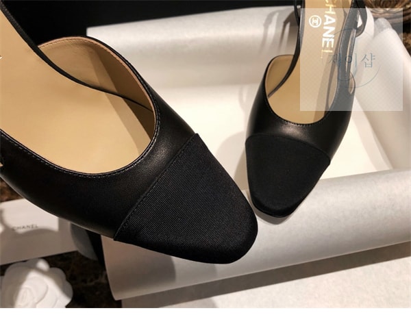 샤넬 슬링백 클래식 쉽스킨 7cm（TJ공장） - 상세 이미지