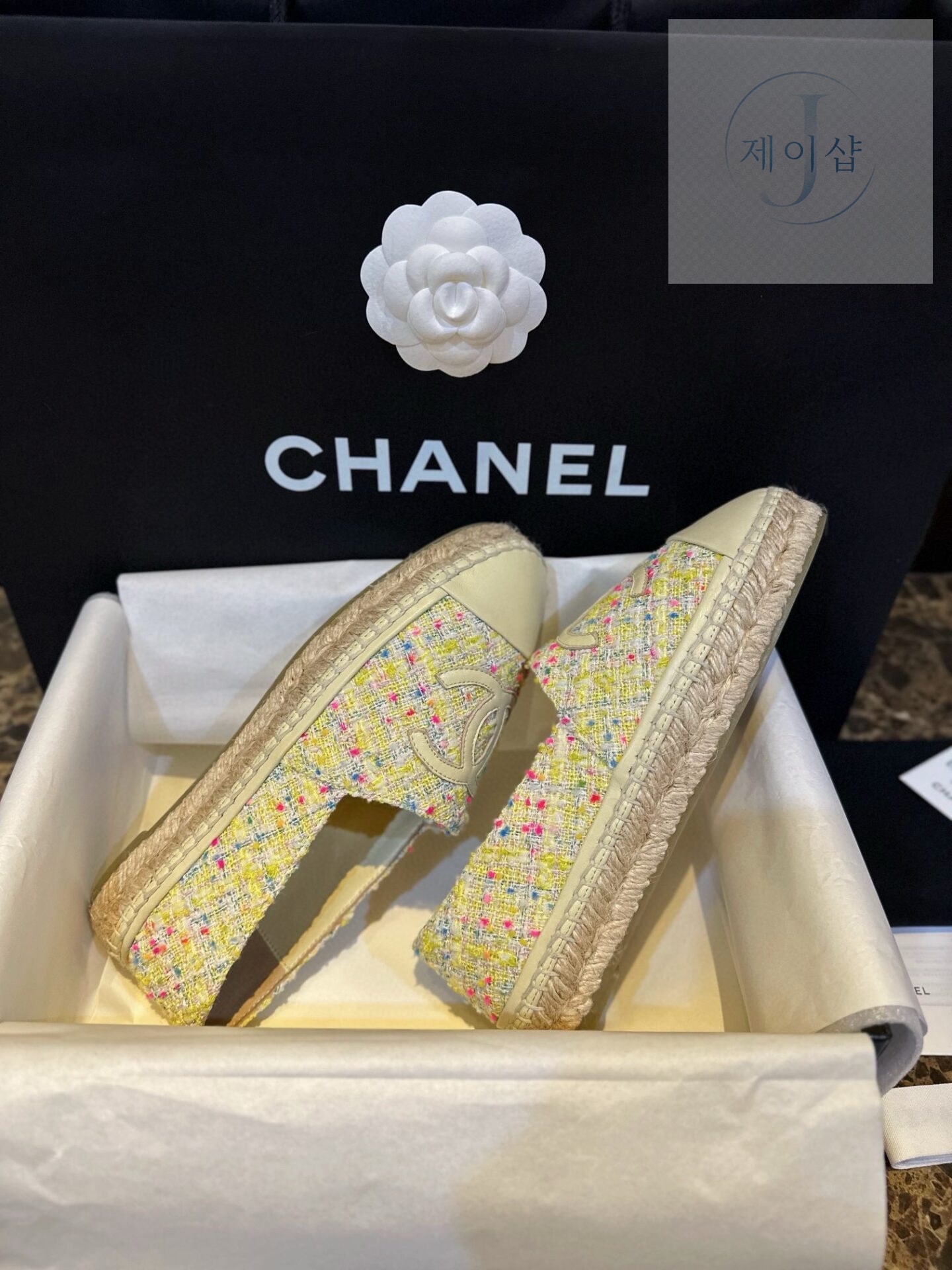 샤넬 트위드 멀티컬러 에스파듀 “35SIZE – 41SIZE” - 상세 이미지