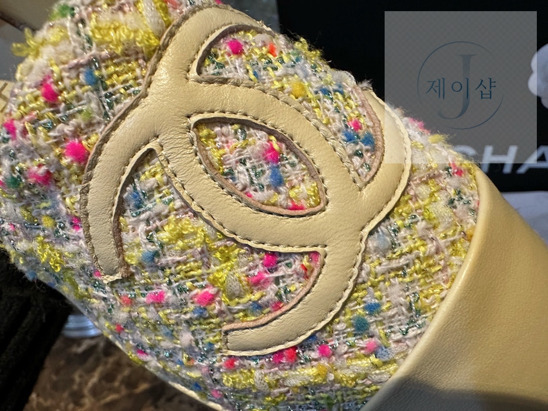 샤넬 트위드 멀티컬러 에스파듀 “35SIZE – 41SIZE” - 상세 이미지