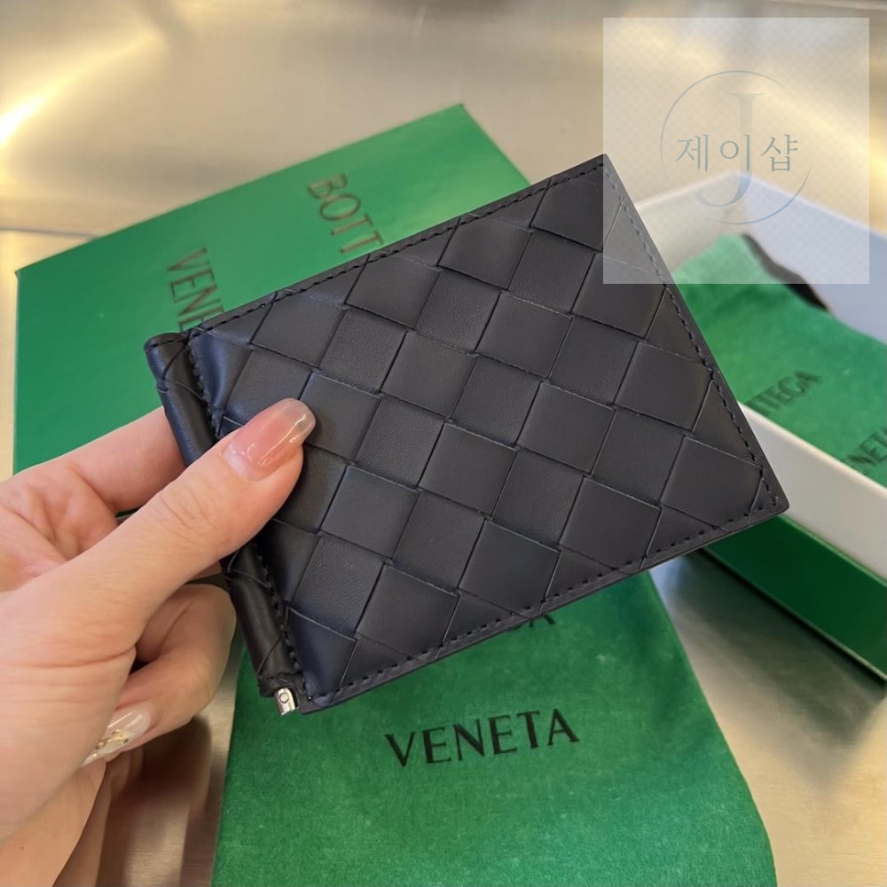 Bottega Veneta Intrecciato Bill_Clip_Wallet
