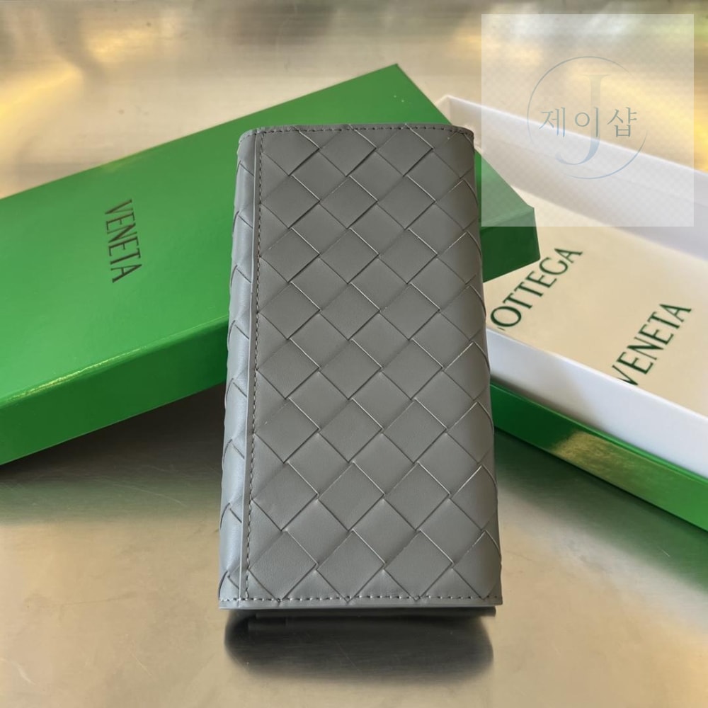 Bottega Veneta Intrecciato Vertical Wallet - 상세 이미지