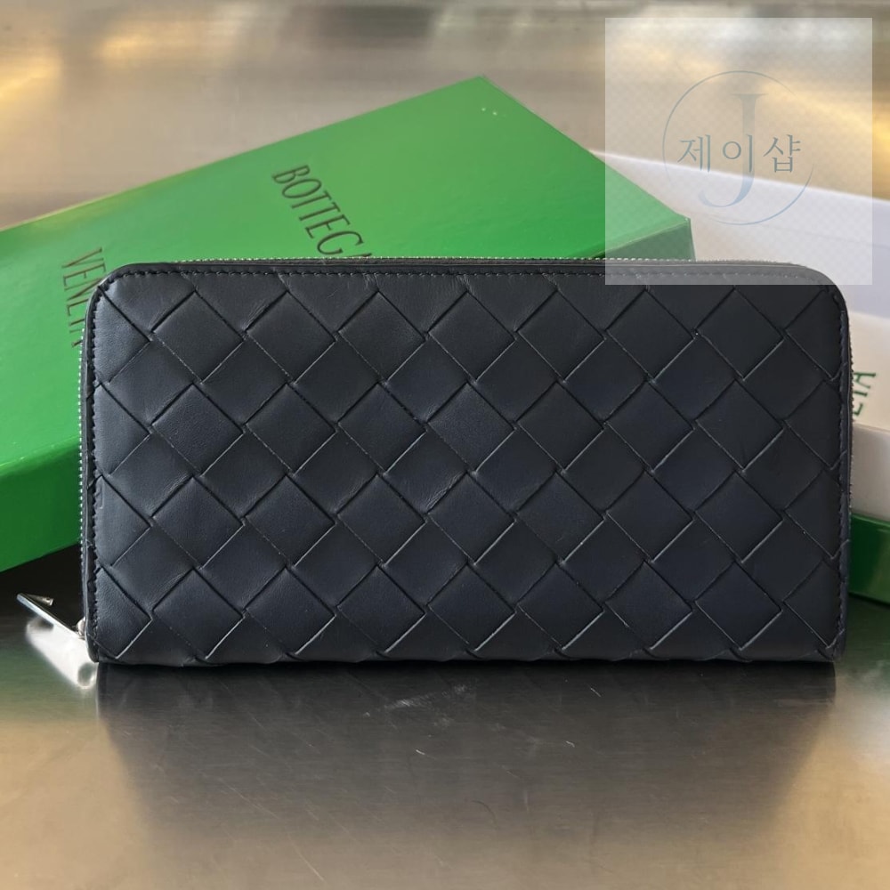 Bottega Veneta Intrecciato Vertical Zippy - 상세 이미지