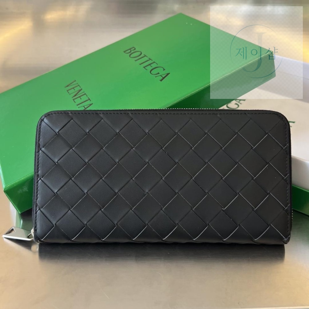 Bottega Veneta Intrecciato Vertical Zippy - 상세 이미지
