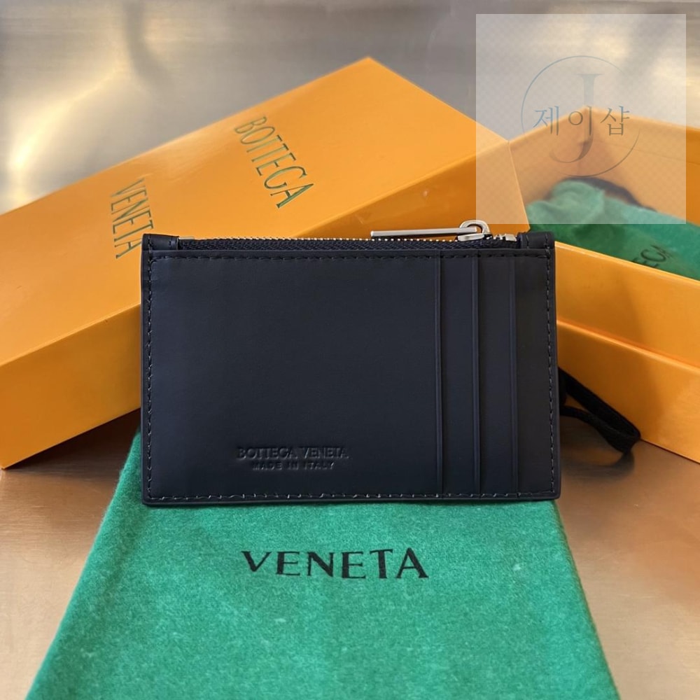 Bottega Veneta Zipped Card Case - 상세 이미지
