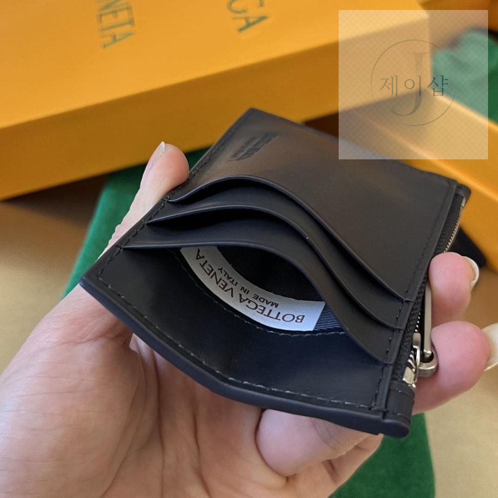 Bottega Veneta Zipped Card Case - 상세 이미지