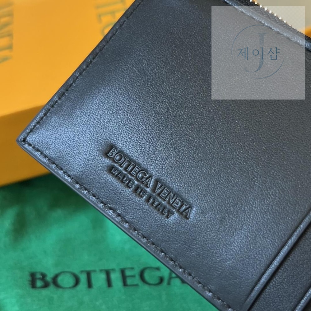 Bottega Veneta Zipped Card Case - 상세 이미지