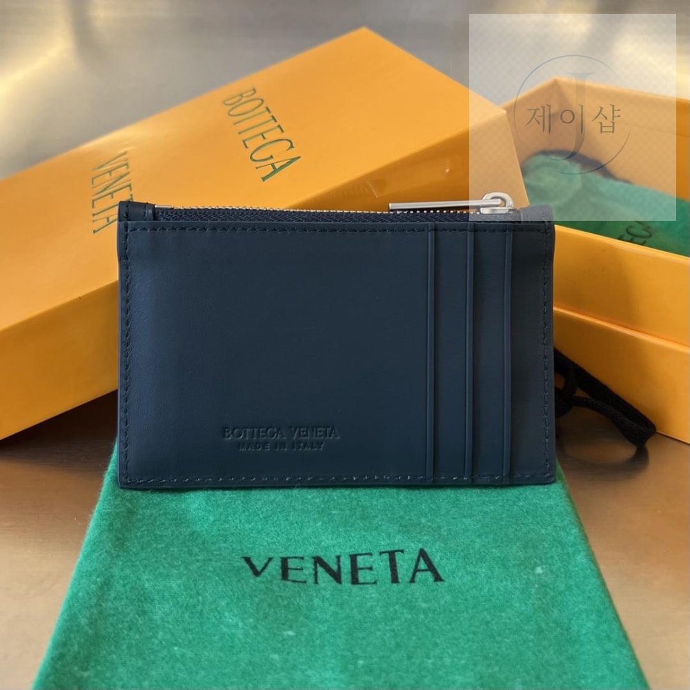 Bottega Veneta Zipped Card Case - 상세 이미지