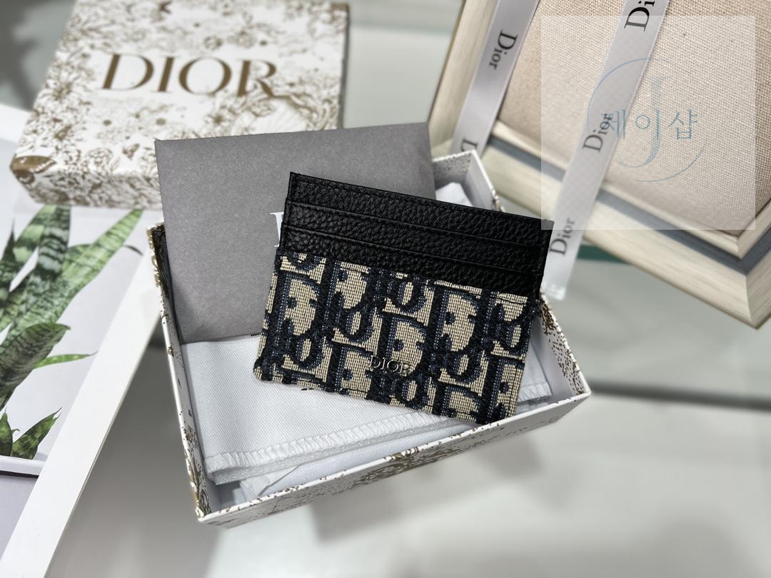 Dior Oblique Card Holder