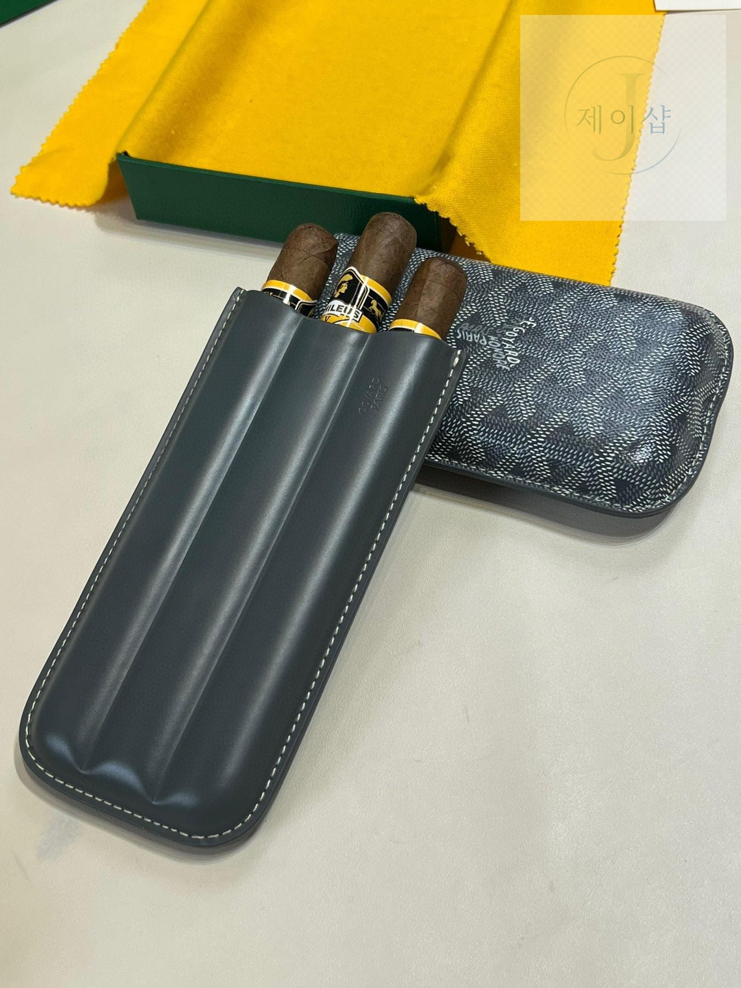 Goyard Churchill 3 Cigar Case - 상세 이미지