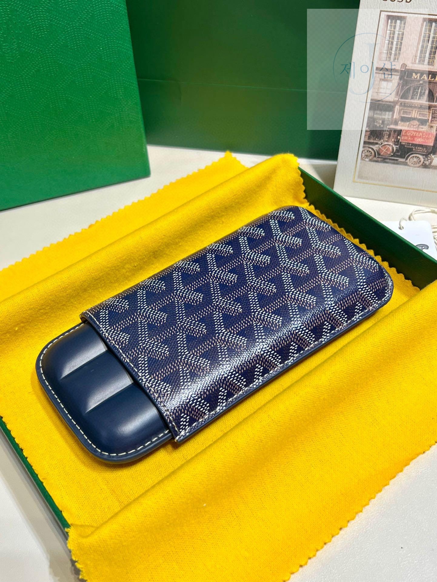 Goyard Churchill 3 Cigar Case - 상세 이미지