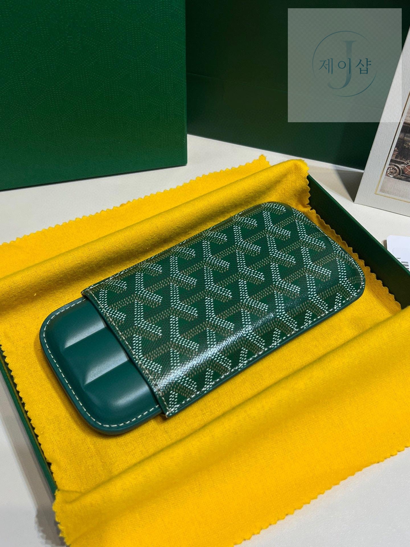 Goyard Churchill 3 Cigar Case - 상세 이미지