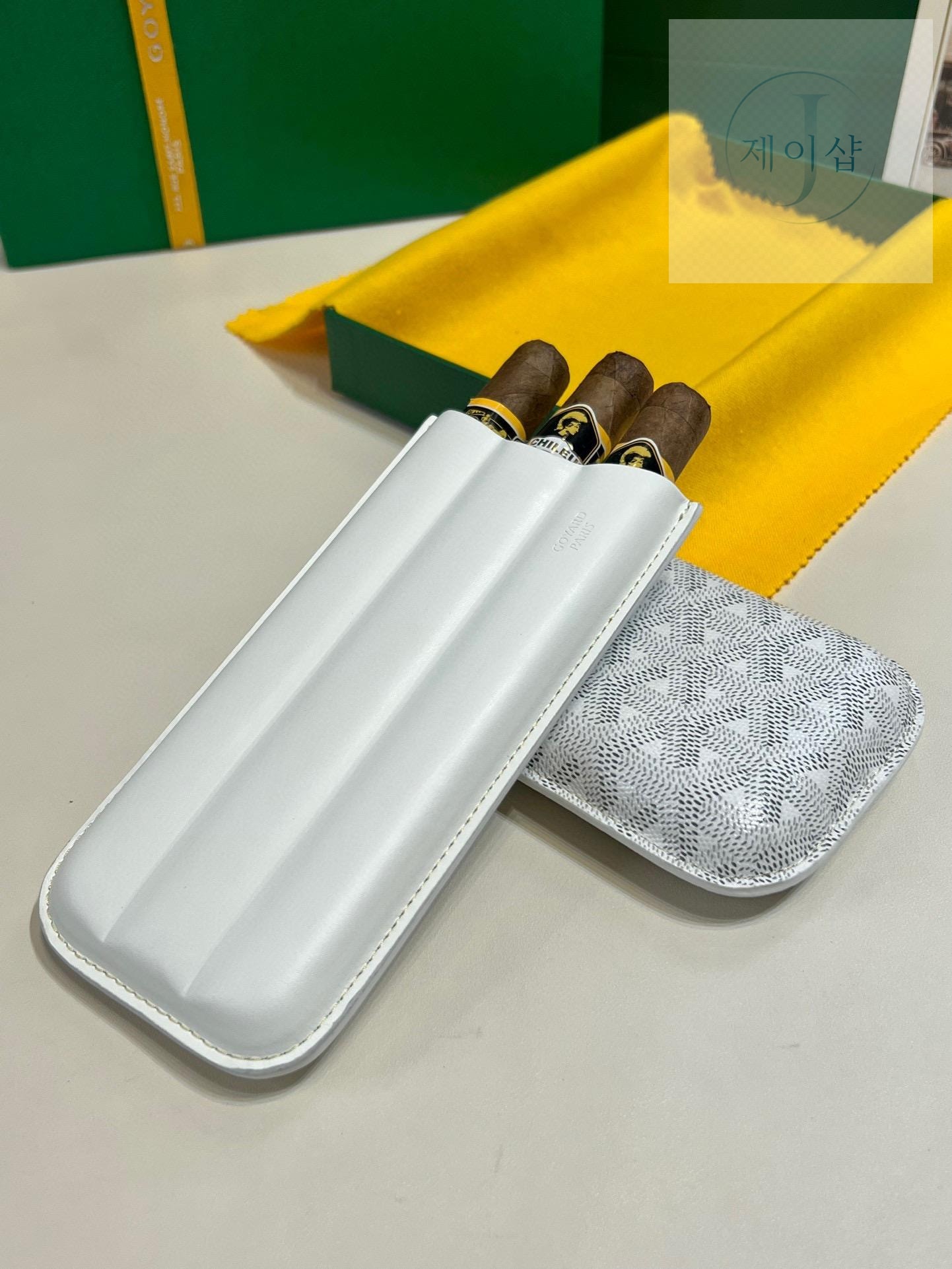 Goyard Churchill 3 Cigar Case - 상세 이미지