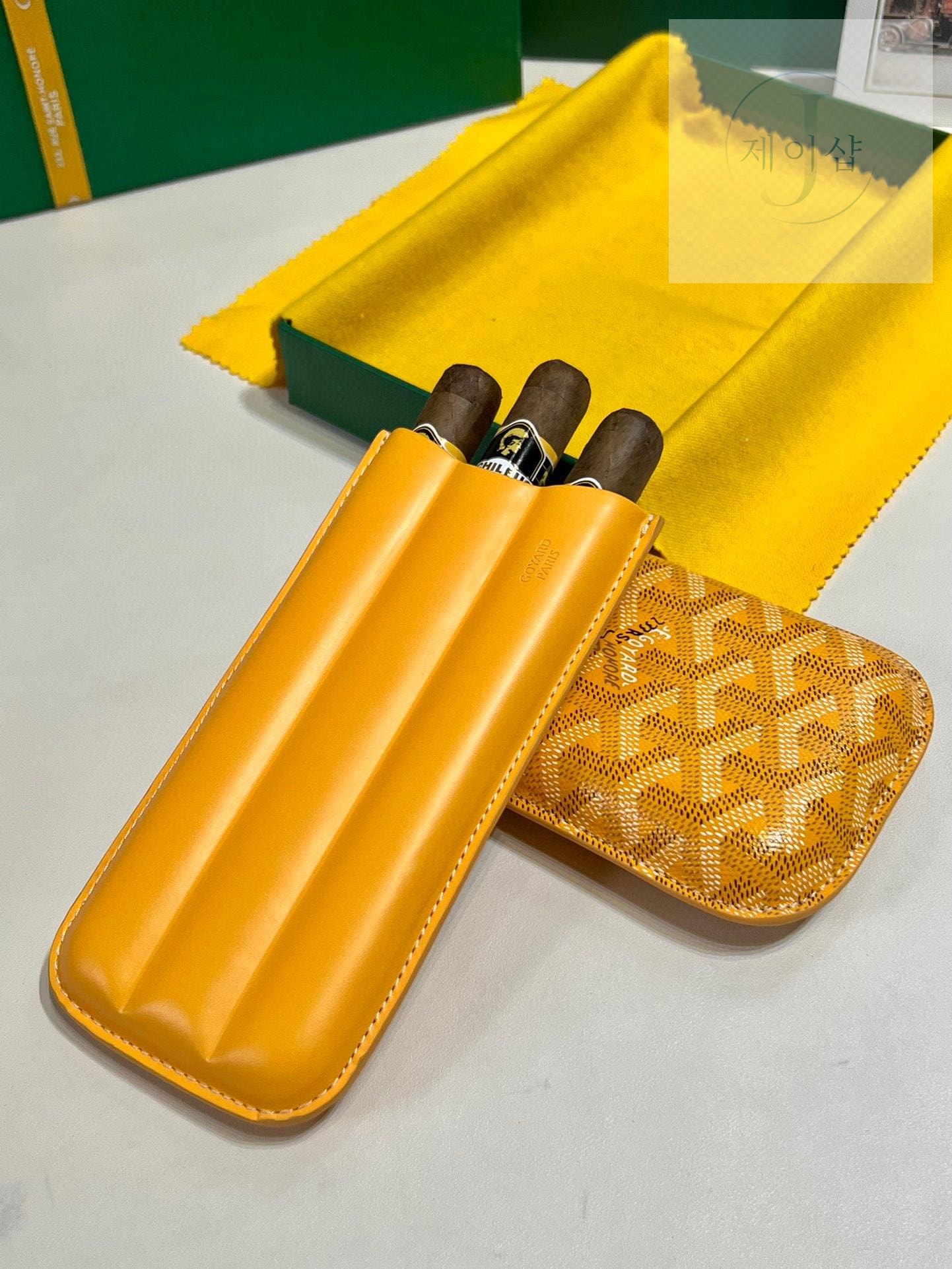 Goyard Churchill 3 Cigar Case - 상세 이미지
