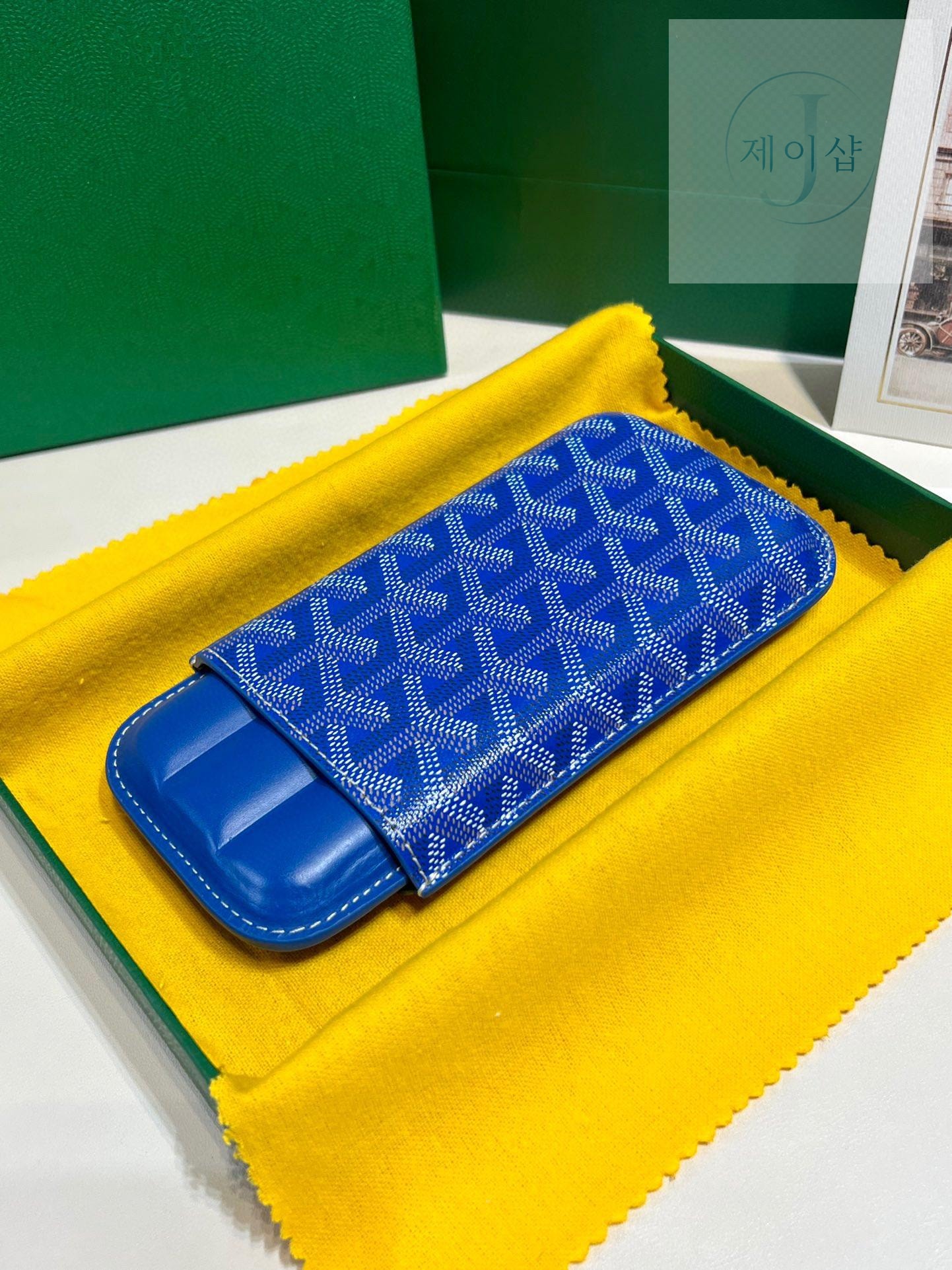 Goyard Churchill 3 Cigar Case - 상세 이미지