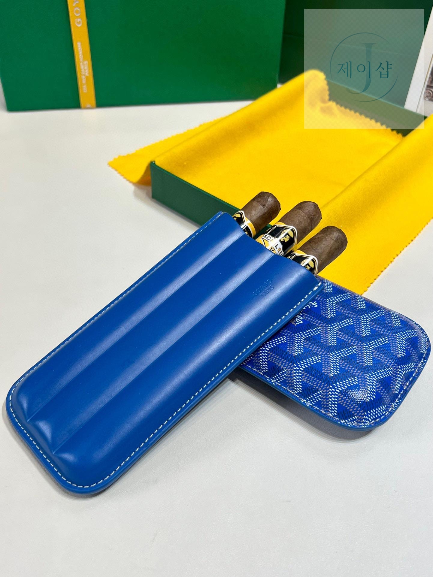 Goyard Churchill 3 Cigar Case - 상세 이미지