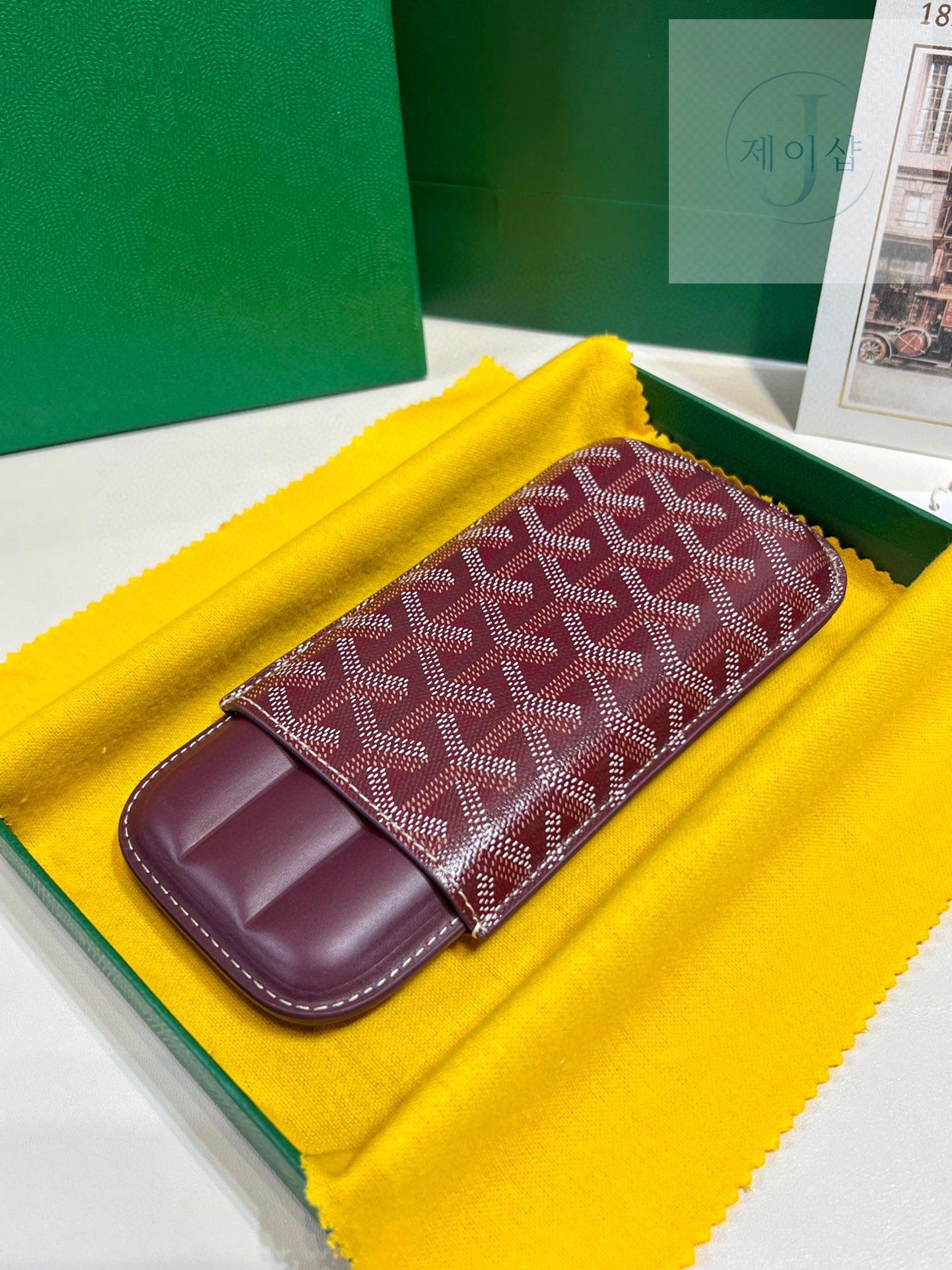 Goyard Churchill 3 Cigar Case - 상세 이미지