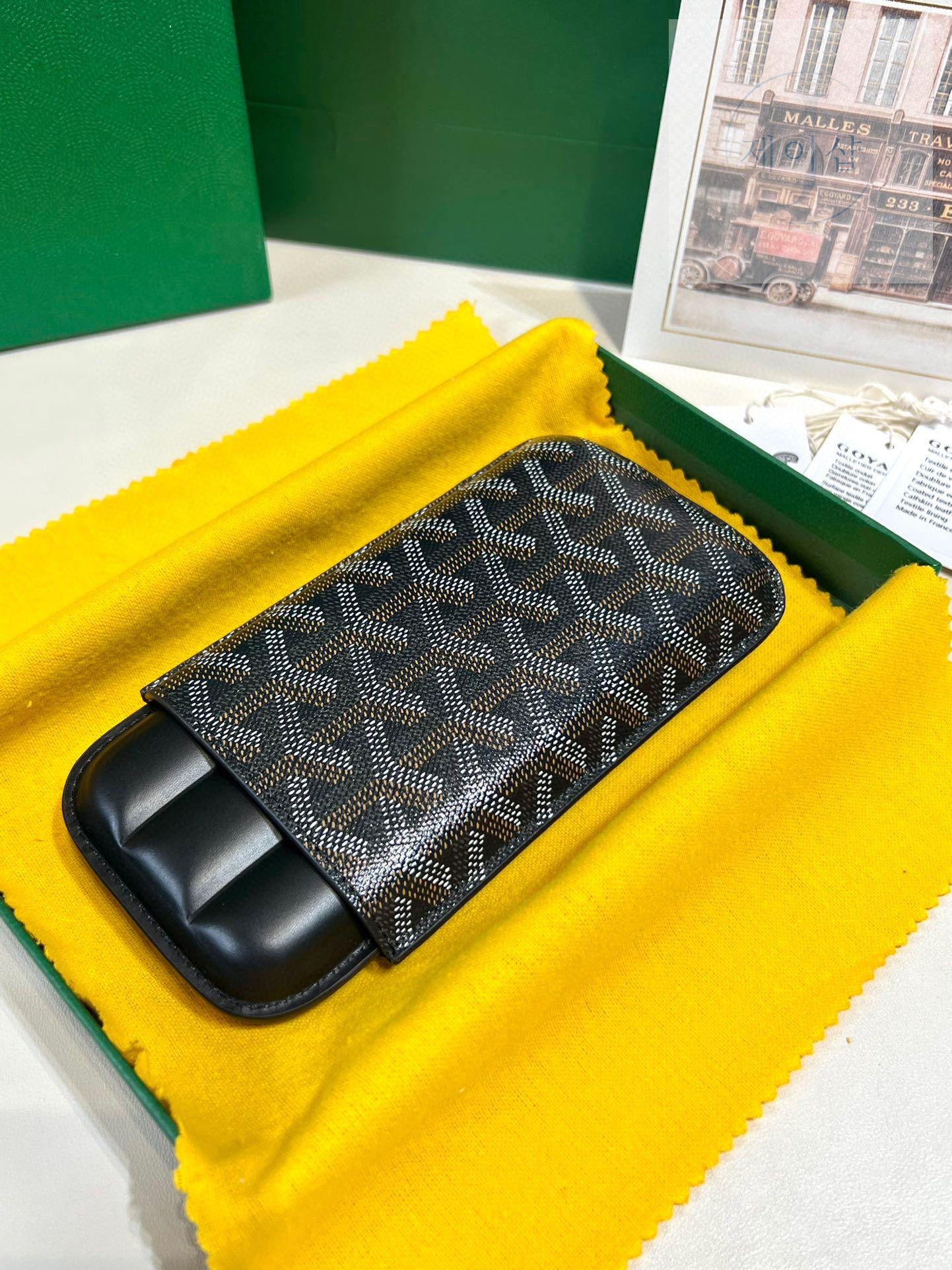 Goyard Churchill 3 Cigar Case - 상세 이미지