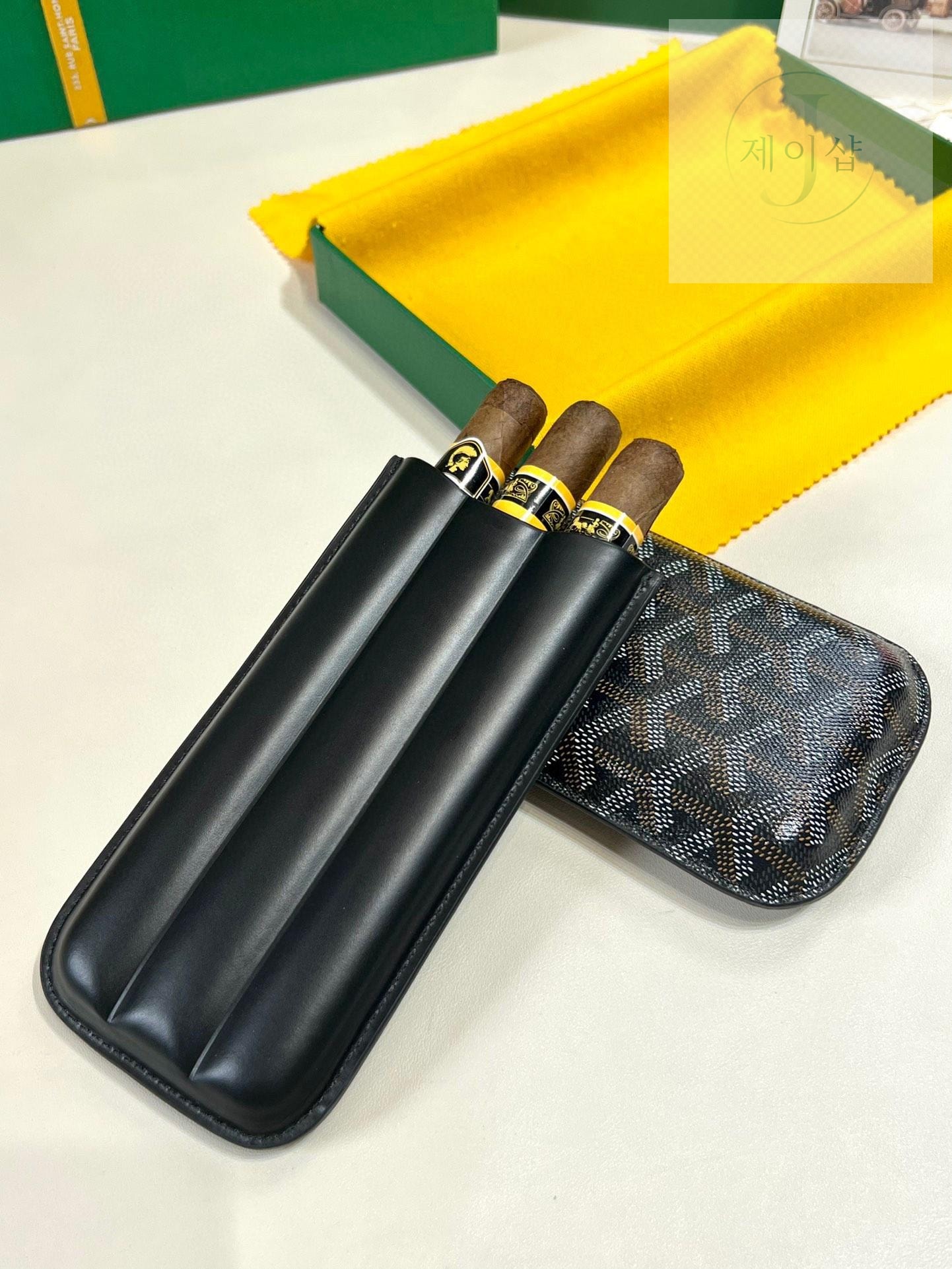Goyard Churchill 3 Cigar Case - 상세 이미지