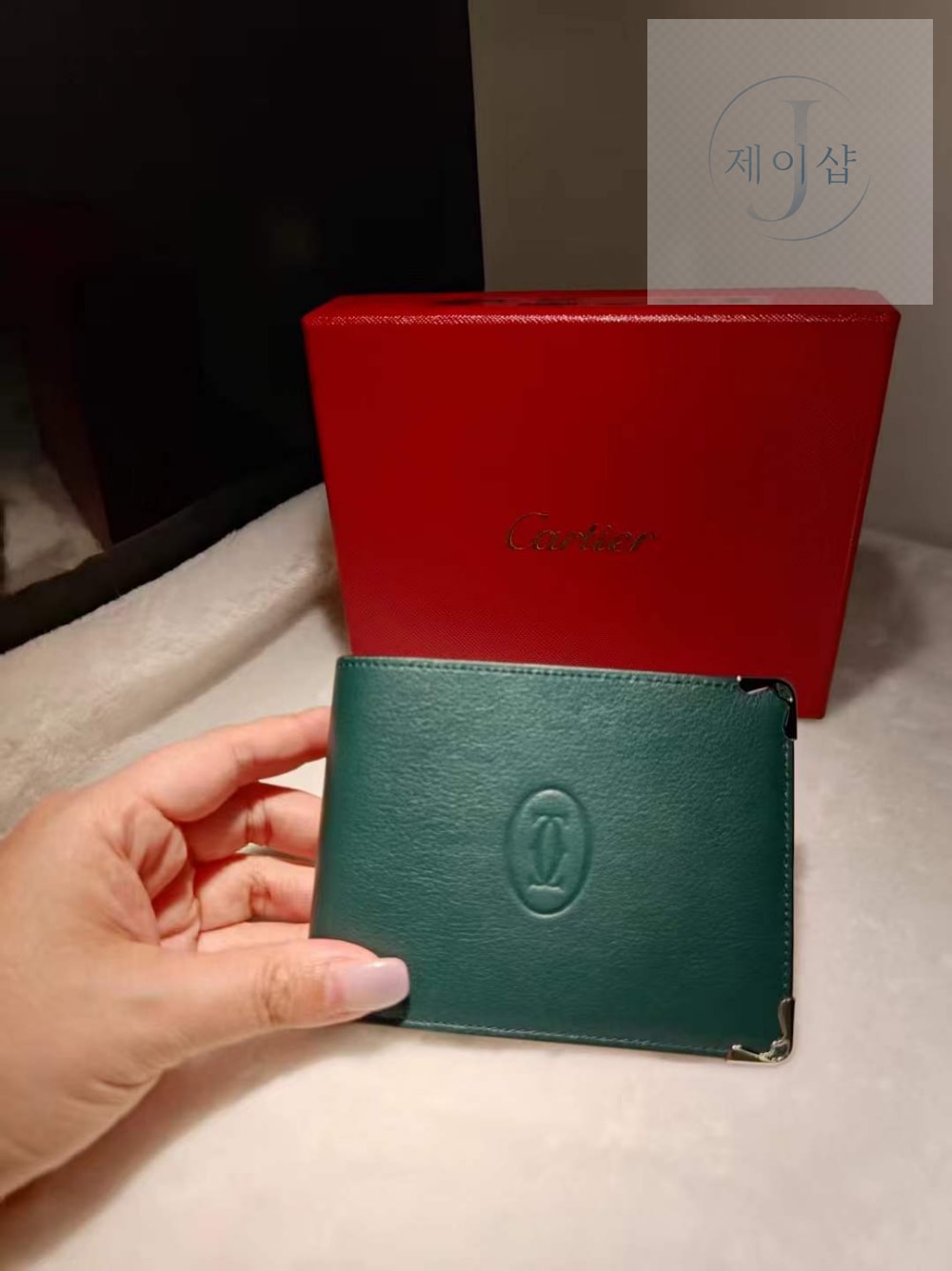 Cartier 까르띠에 머스트 디 바이폴드 월릿 - 제이샵