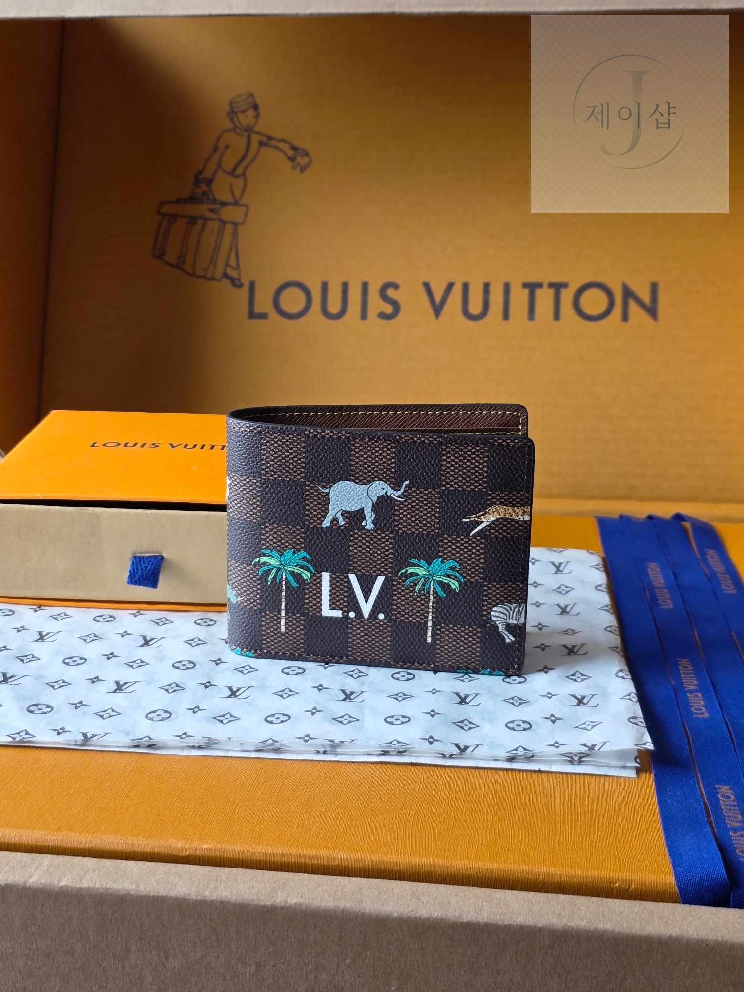 Louis Vuitton 루이비통 멀티플 월릿 더 다즐링 리미티드 - 제이샵
