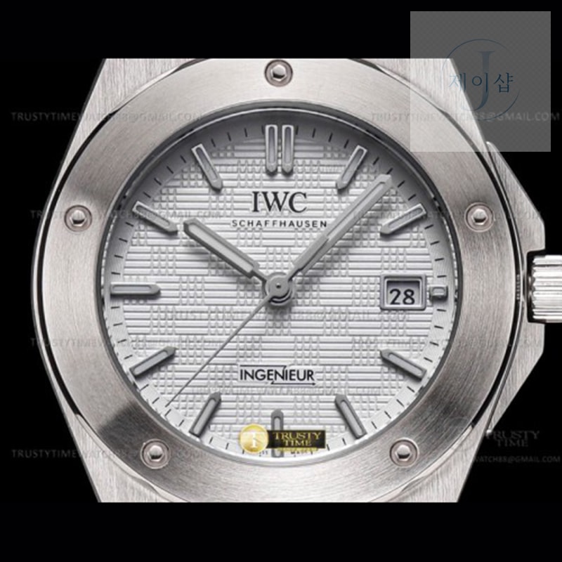 GH공장 IWC 인제니어 실버다이얼 브레이슬릿 IWC0555A – Ingenieur Auto SS_SS Silver GHF MY9015