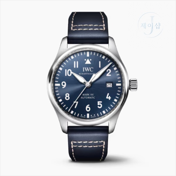 V7공장 IWC 파일럿 마크20 블루다이얼 가죽스트랩 - 상세 이미지