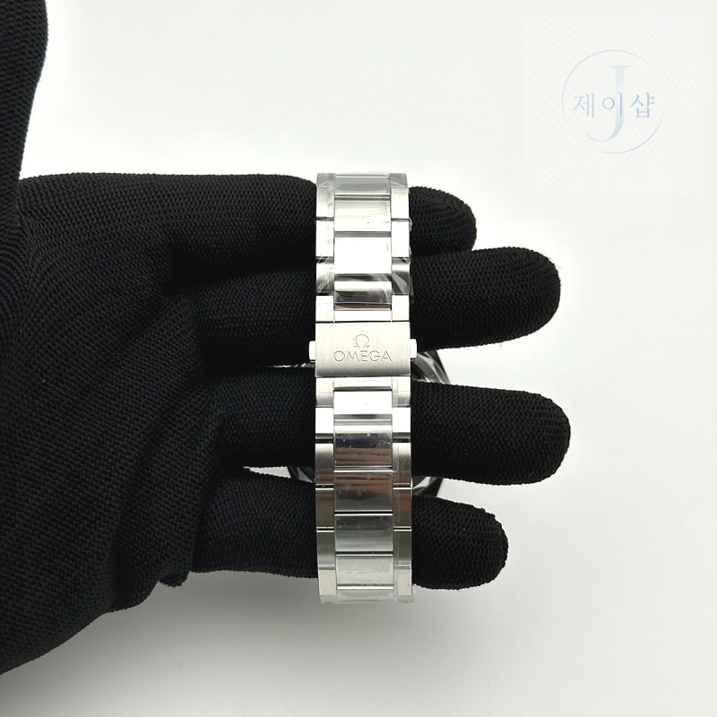 VS공장 오메가 씨마스터 아쿠아테라 150m 블랙다이얼 그린핸즈 브레이슬릿 41mm Aqua Terra 150M Master Chronometers Black Dial Green Hand on SS Bracelet A8900 Super Clone