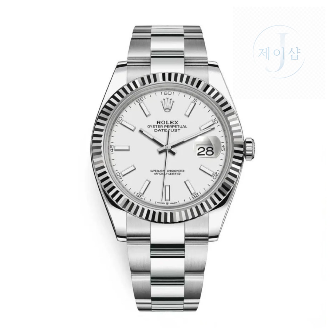 Rolex Datejust 126334-0009 White 41mm