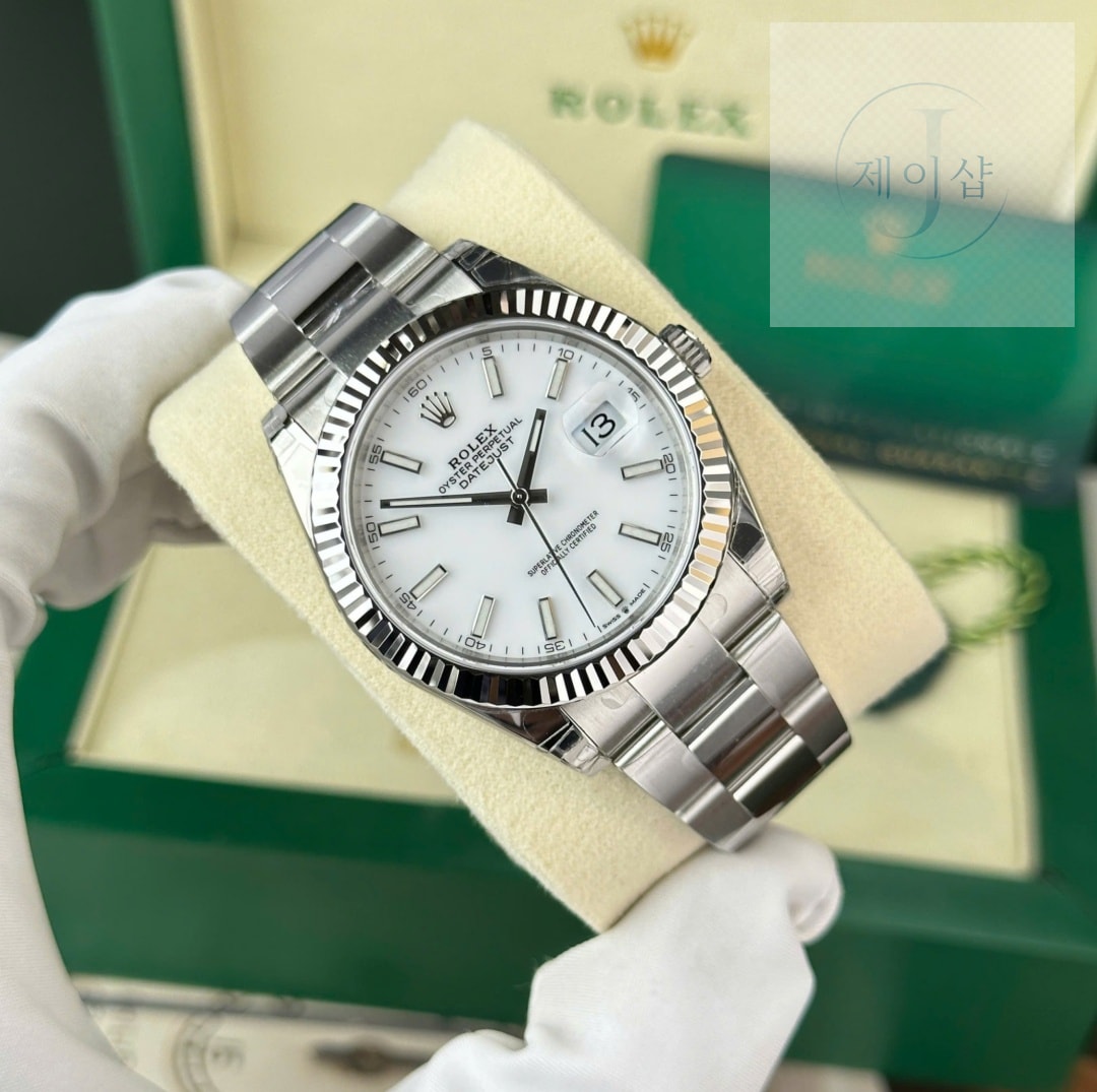 Rolex Datejust 126334-0009 White 41mm - 상세 이미지