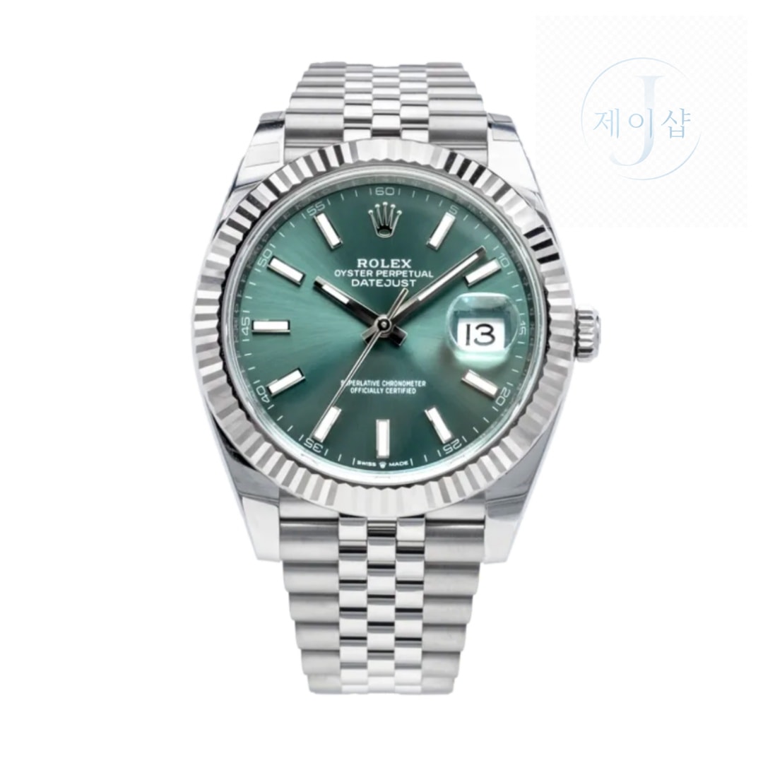 Rolex Datejust 126334 Mint Green Dial 41mm