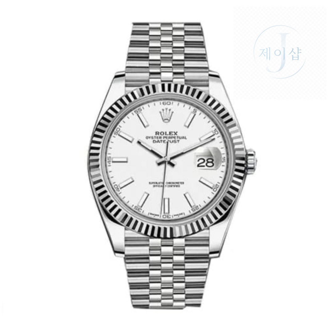 Rolex Datejust 126334 White Dial 41mm